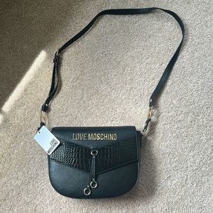 Love Moschino Black crossbody purse NWT